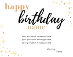 Load image into Gallery viewer, personalized birthday card

