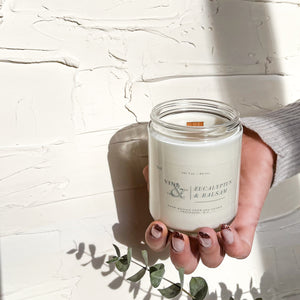 eucalyptus & balsam candle