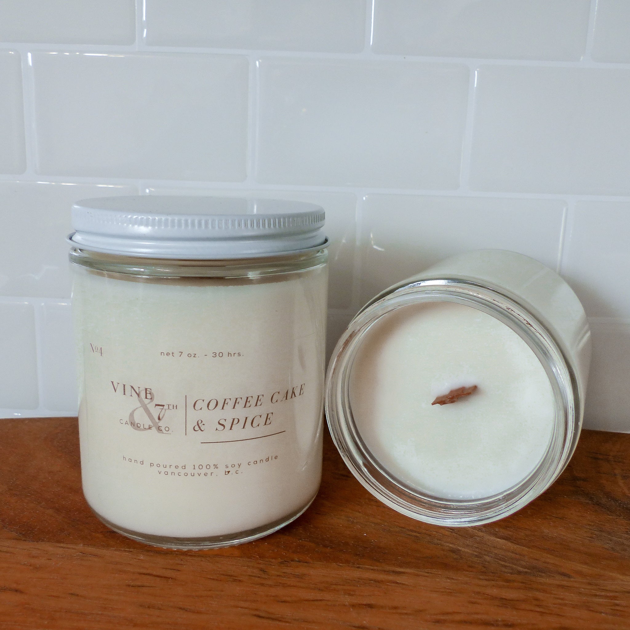 coffee cake & spice candle