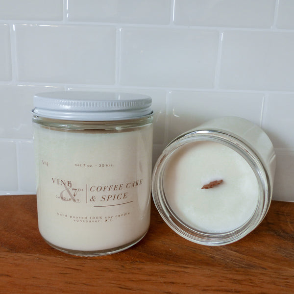 coffee cake & spice candle